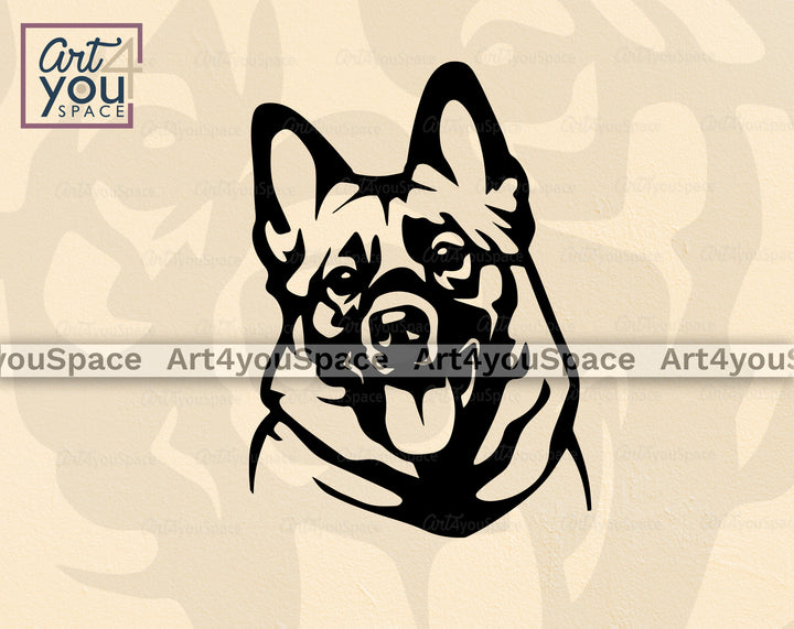 Norwegian Elkhound clipart