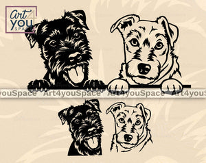 Patterdale Terrier SVG 