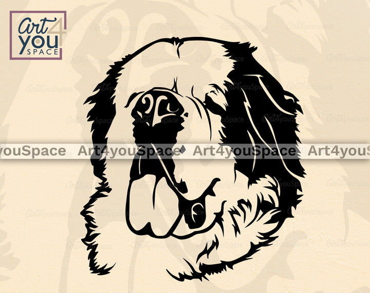 Saint Bernard SVG