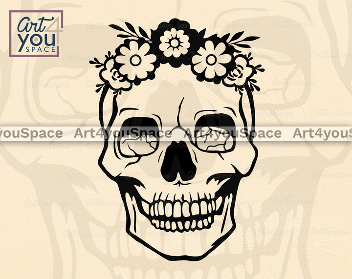 Skull DXF