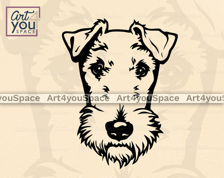 Airedale Terrier Art
