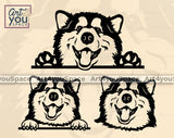 alaskan malamute svg