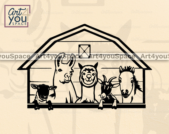 Farm Animals Cricut