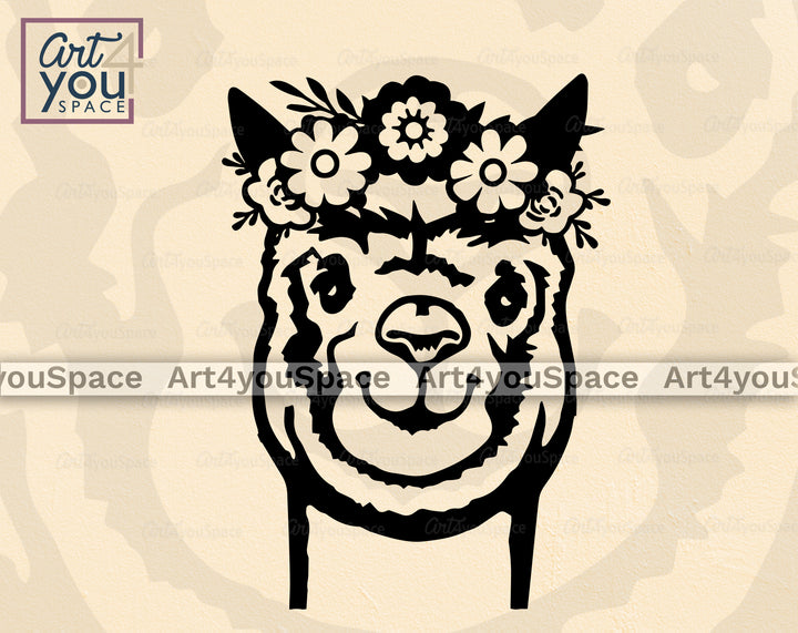 Alpaca SVG