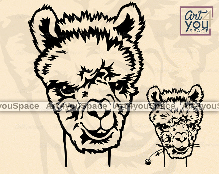 Alpaca SVG