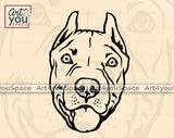 American_Bully_vector