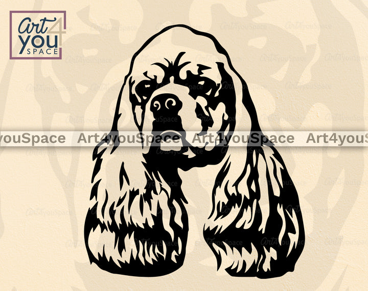 American Cocker Spaniel PNG