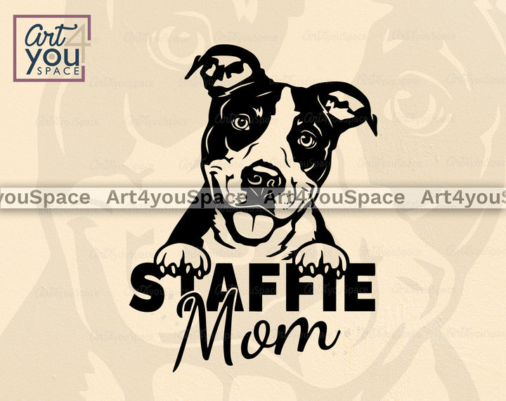 American Staffordshire Terrier Art