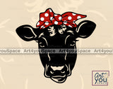 Black Angus Cow Clipart