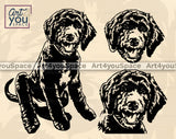 Aussiedoodle SVG