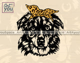 Australian Shepherd Vector