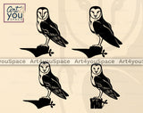Barn Owl DXF
