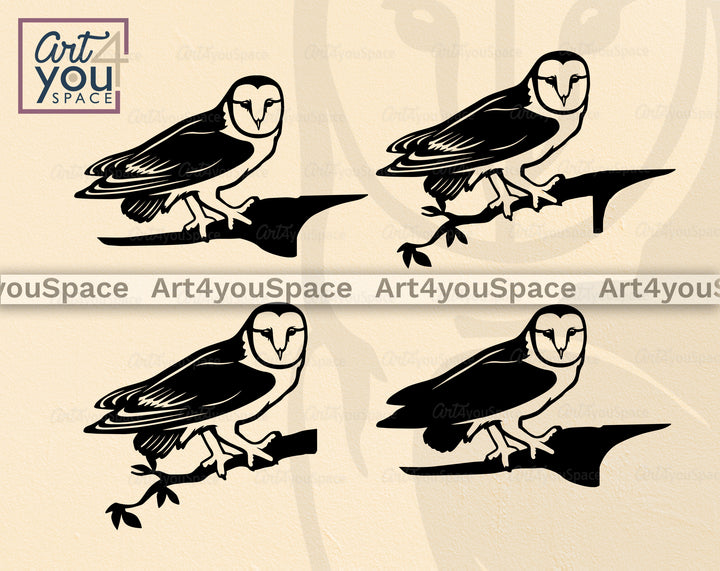 Barn Owl Clipart