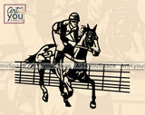 barrel racing art