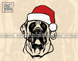 Christmas Dog Art