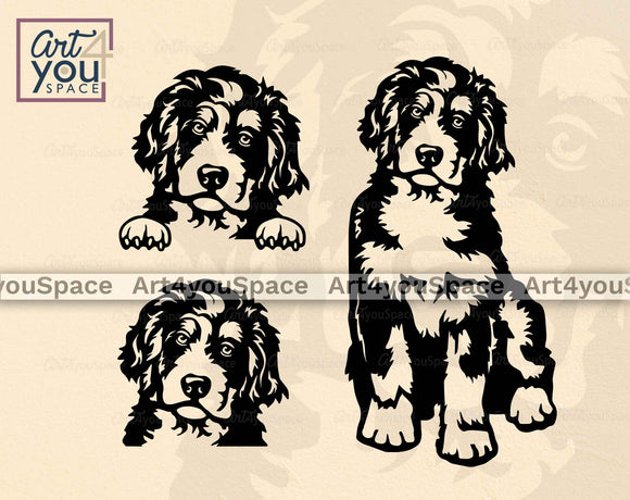 Bernedoodle svg files