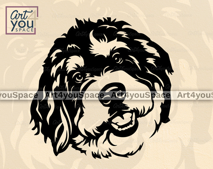 Bernedoodle Vector