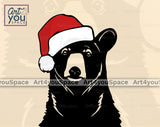 Christmas Bear Art