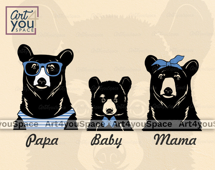 Black Bear Clipart