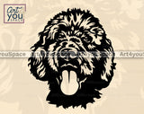 Black Labradoodle Cricut