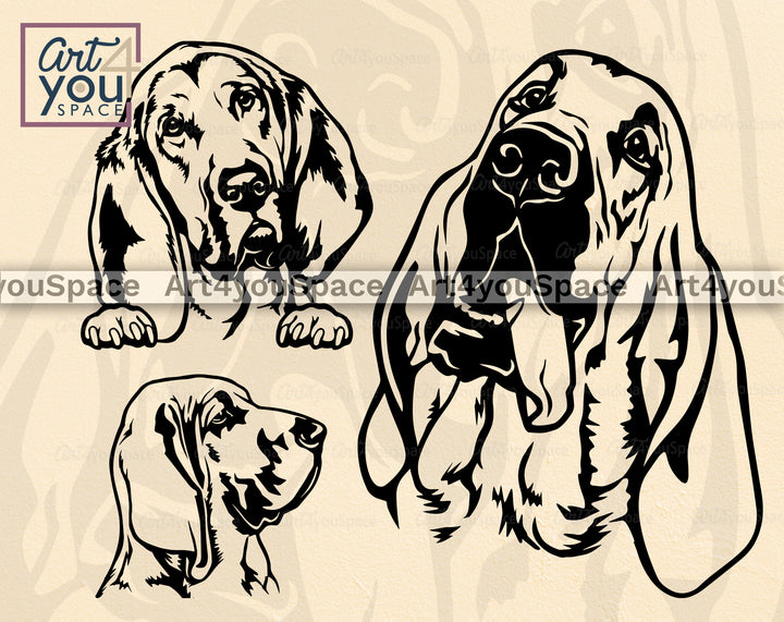 Bloodhound SVG