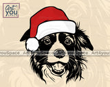 Christmas Dog Art