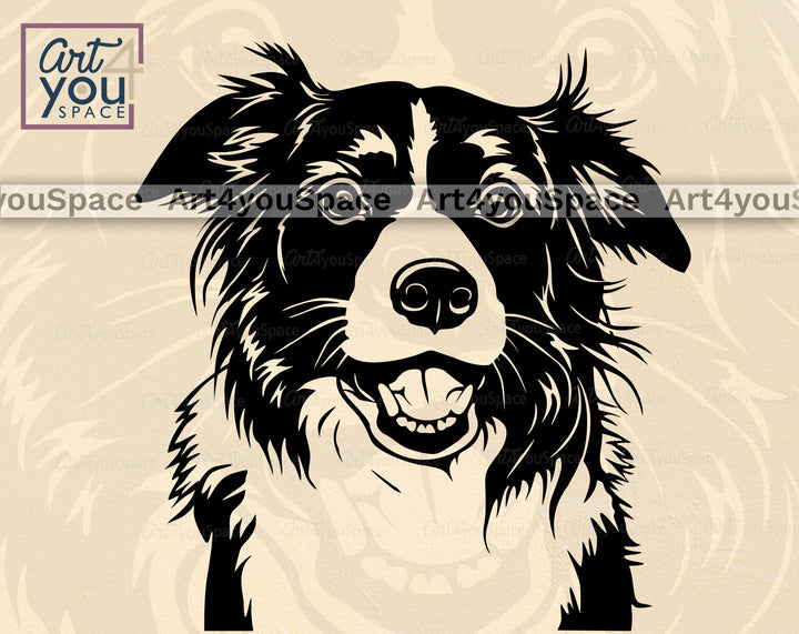 Border Collie Cricut