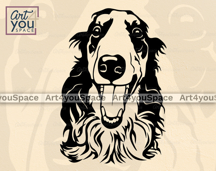 Borzoi Clipart