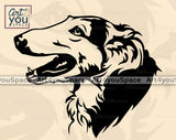 Borzoi Vector