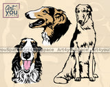 Borzoi SVG