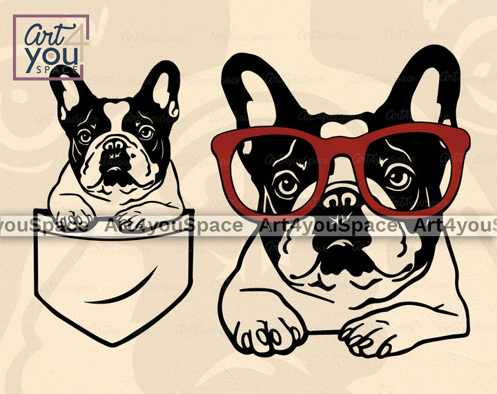 Boston terrier svg files for cricut