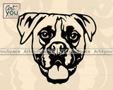 dog face svg
