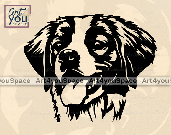 Brittany Spaniel SVG