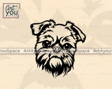 Brussels Griffon dog svg