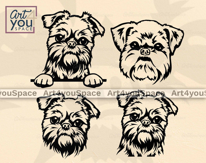 Brussels Griffon svg files