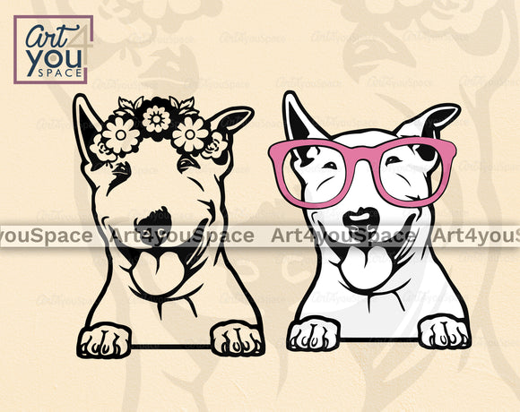 Bull Terrier SVG