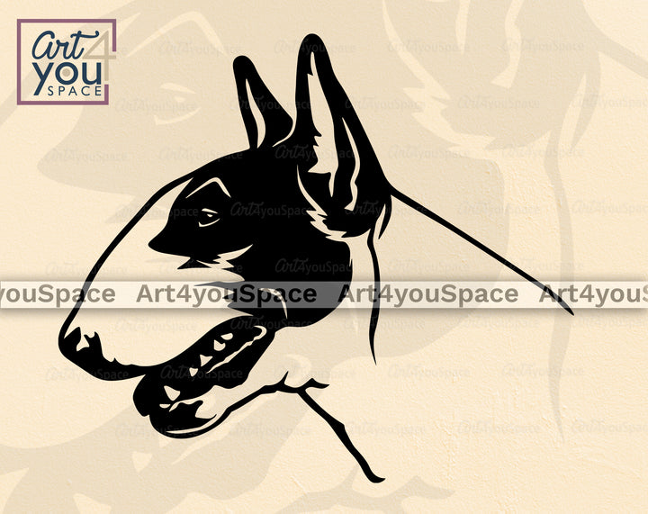 Bull Terrier DXF