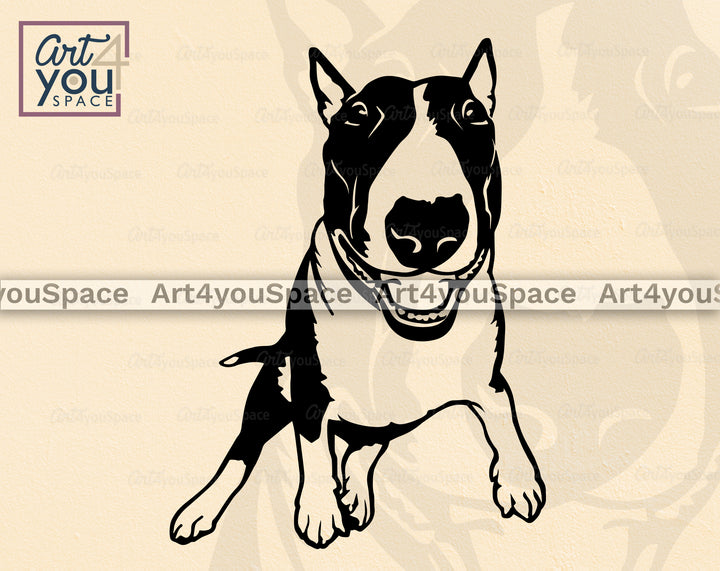 Bull Terrier Vector