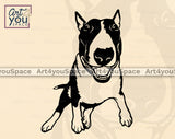 Bull Terrier Vector