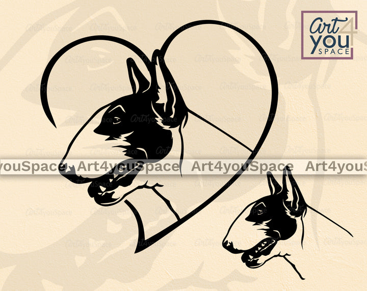 Bull Terrier SVG