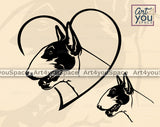 Bull Terrier SVG
