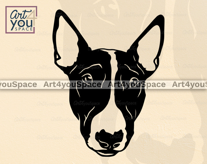 Bull Terrier Cricut