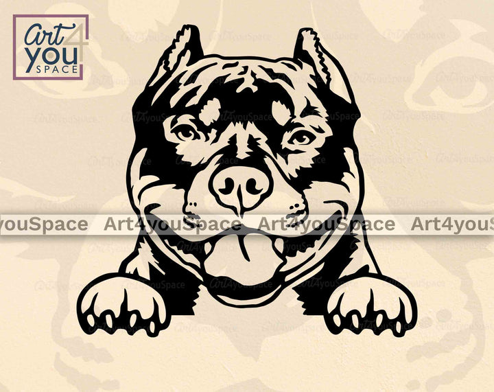 American Bully dxf file