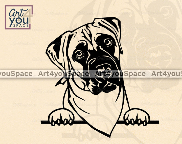 Bullmastiff cricut