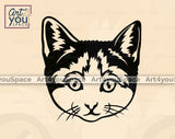 cat face svg