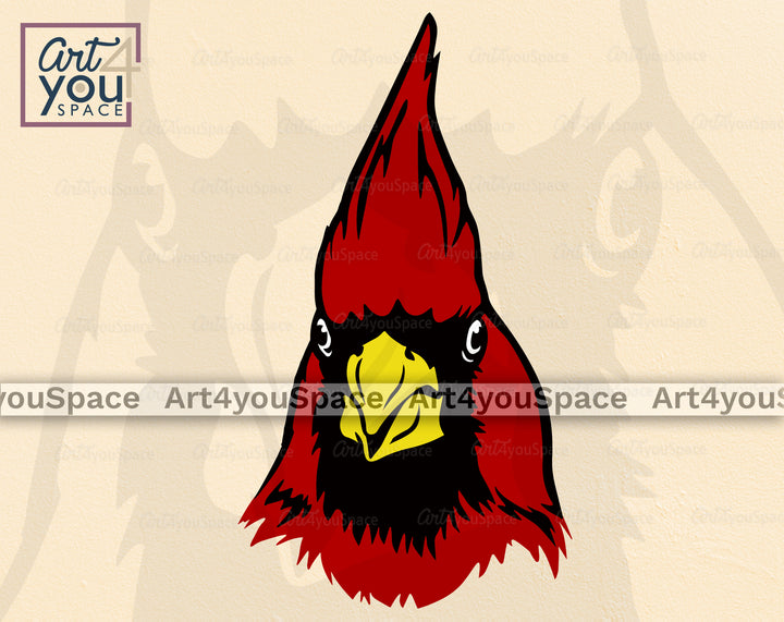 Cardinal Bird Art