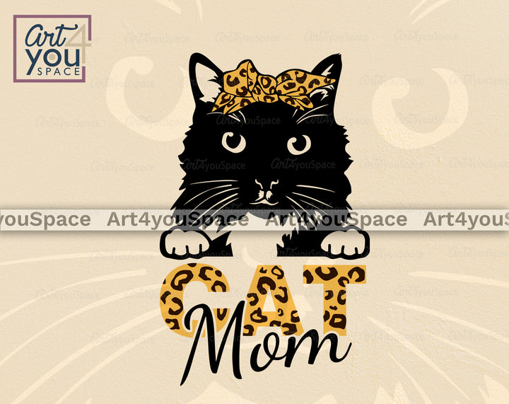 cat mom svg file