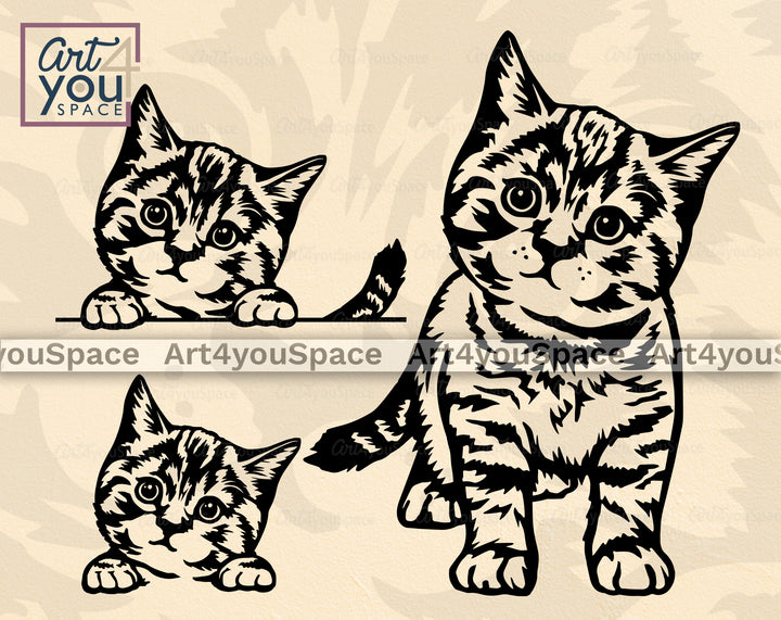 Lovely kitty SVG