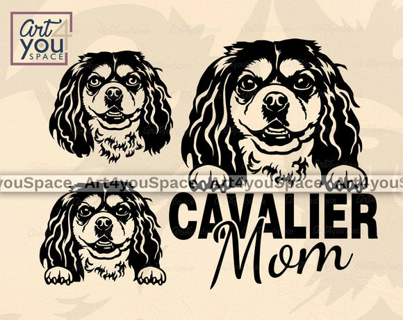 Cavalier King Charles Spaniel svg files