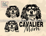 Cavalier King Charles Spaniel svg files